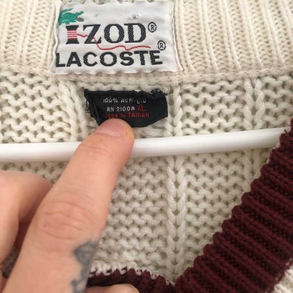 Vintage and totally cool Lacoste sweater! - Picture 3 of 4